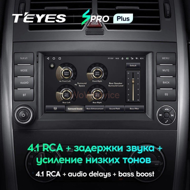 Штатная магнитола Teyes SPRO Plus 4/64 Mercedes-Benz Sprinter (2009-2015) 7" Штатная магнитола Teyes SPRO Plus 4/64 Mercedes-Benz Sprinter (2009-2015) 7"