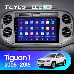 Штатная магнитола Teyes CC2 Plus 4/64 Volkswagen Tiguan 1 NF (2006-2017) F2