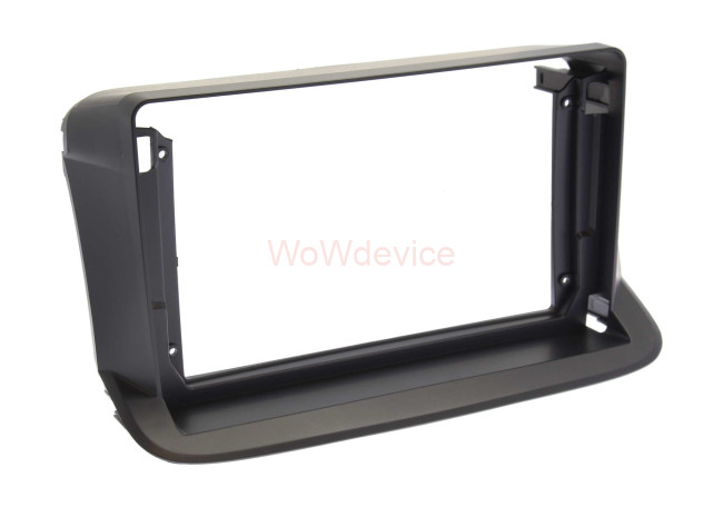 Рамка магнитолы 9.0" (цв.Черный) для HONDA StepWGN 2005-2009