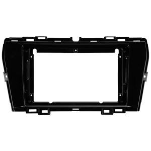 Рамка магнитолы 9.0" (цв.Глянцевый Черный) для SSANG YONG Tivoli 2019+