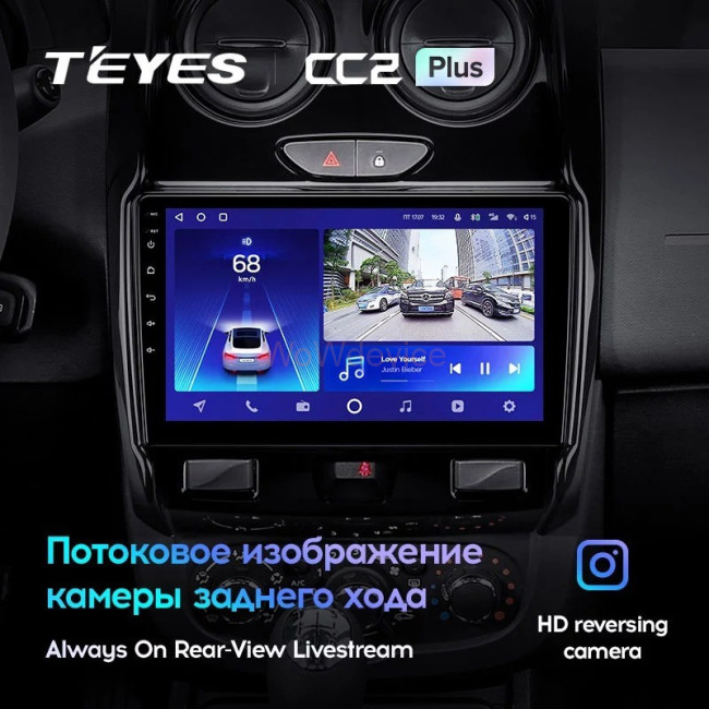 Штатная магнитола Teyes CC2L Plus 1/16 Renault Duster (2015-2020) Штатная магнитола Teyes CC2L Plus 1/16 Renault Duster (2015-2020)