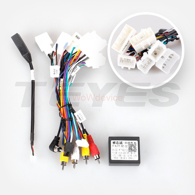 Установочный комплект Teyes для Toyota RAV4 4 XA40 5 XA50 (2012-2018) Левый руль