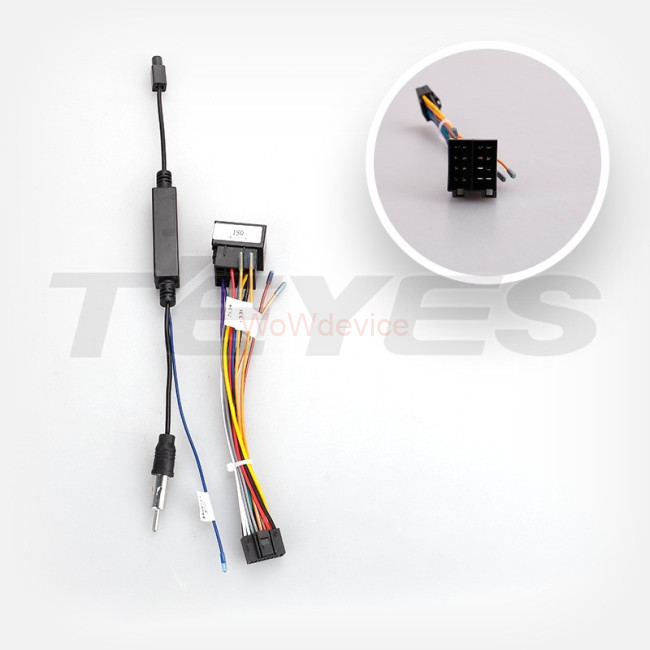 Установочный комплект Teyes для Volkswagen Polo Mk4 IV (2001-2009) F2