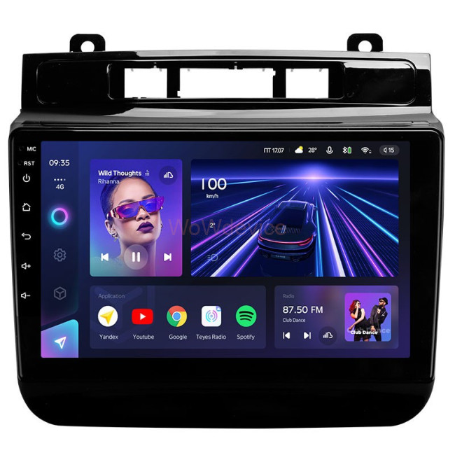 Штатная магнитола Teyes CC3 4/64 Volkswagen Touareg FL NF (2010-2018) Тип A