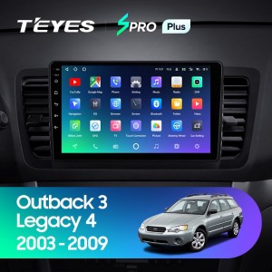 Штатная магнитола Teyes SPRO Plus 6/128 Subaru Outback 3 (2003-2009)