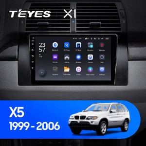 Штатная магнитола Teyes X1 4G 2/32 BMW X5 E39 E53 (1999-2006)
