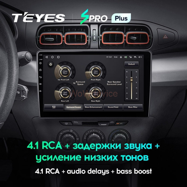 Штатная магнитола Teyes SPRO Plus 6/128 Citroen C3-XR (2019-2020) (F1)