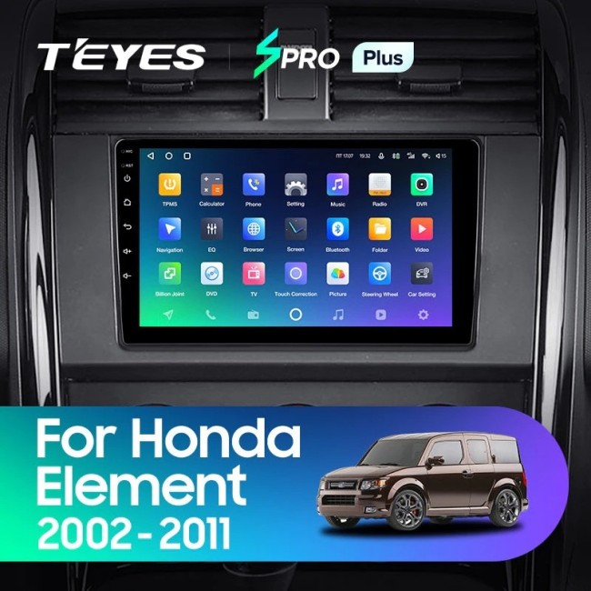 Штатная магнитола Teyes SPRO Plus 3/32 Honda Element YH (2002-2011)