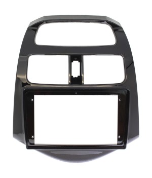 Рамка магнитолы 9.0" (цв.Черный) для CHEVROLET Spark (M300) 2010-2013