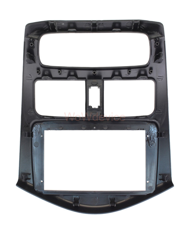 Рамка магнитолы 9.0" (цв.Черный) для CHEVROLET Spark (M300) 2010-2013 Рамка магнитолы 9.0" (цв.Черный) для CHEVROLET Spark (M300) 2010-2013