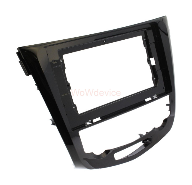 Рамка магнитолы 10.2" (цв.Глянцевый Черный) для NISSAN X-Trail, Qashkai, Rogue 2014+ Автоматический переменный ток Рамка магнитолы 10.2" (цв.Глянцевый Черный) для NISSAN X-Trail, Qashkai, Rogue 2014+ Автоматический переменный ток