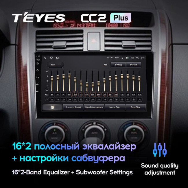 Штатная магнитола Teyes CC2 Plus 3/32 Mazda CX-9 TB (2006-2016)