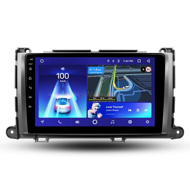 Установочный комплект Teyes для Toyota Sienna 3 XL30 (2010-2014)