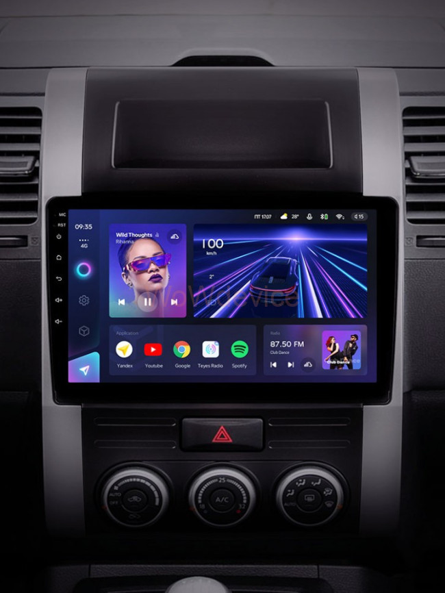 Штатная магнитола Teyes CC3 3/32 Nissan X-Trail T31 (2007-2015)