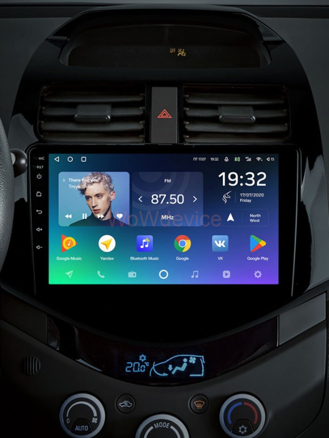 Штатная магнитола Teyes SPRO Plus 3/32 Chevrolet Spark M300 (2009-2016)