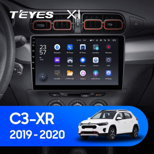 Штатная магнитола Teyes X1 4G 2/32 Citroen C3-XR (2019-2020) (F1)