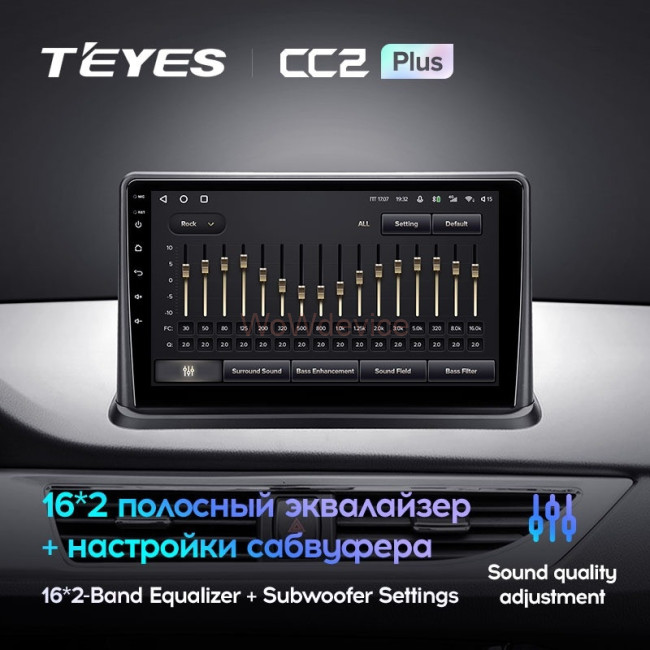 Штатная магнитола Teyes CC2 Plus 4/32 Changan Alsvin V7 (2014-2018)