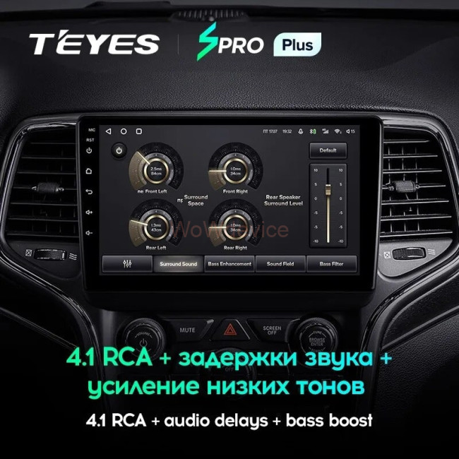 Штатная магнитола Teyes SPRO Plus 4/32 Jeep Grand Cherokee WK2 (2013-2020) F2