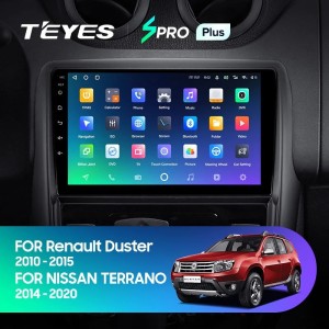 Штатная магнитола Teyes SPRO Plus 4/64 Nissan Terrano (2014-2020)