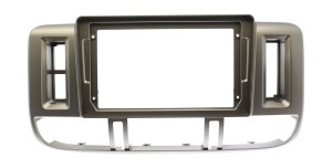 Рамка магнитолы 9.0" (цв.Серый) для NISSAN X-Trail (T30) 2001-2004