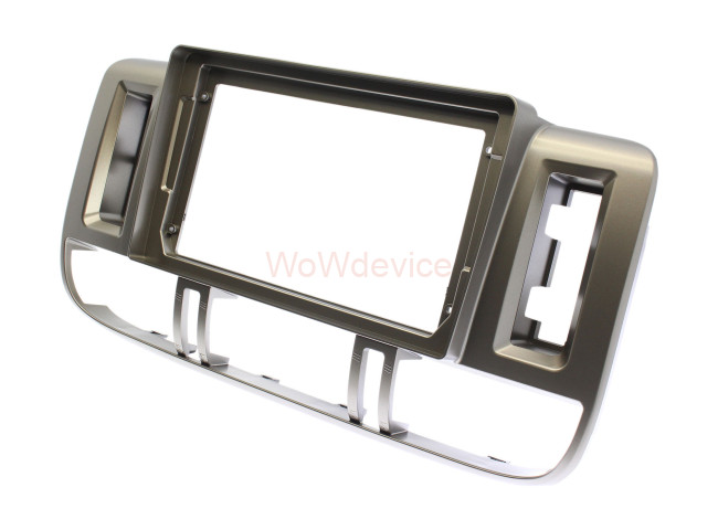Рамка магнитолы 9.0" (цв.Серый) для NISSAN X-Trail (T30) 2001-2004 Рамка магнитолы 9.0" (цв.Серый) для NISSAN X-Trail (T30) 2001-2004