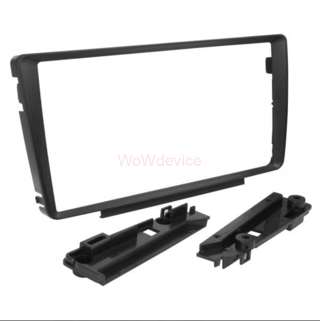 Рамка магнитолы 9.0" (цв.Черный) для SKODA Octavia (1Z) 2004-2013, Yeti 2009-2017