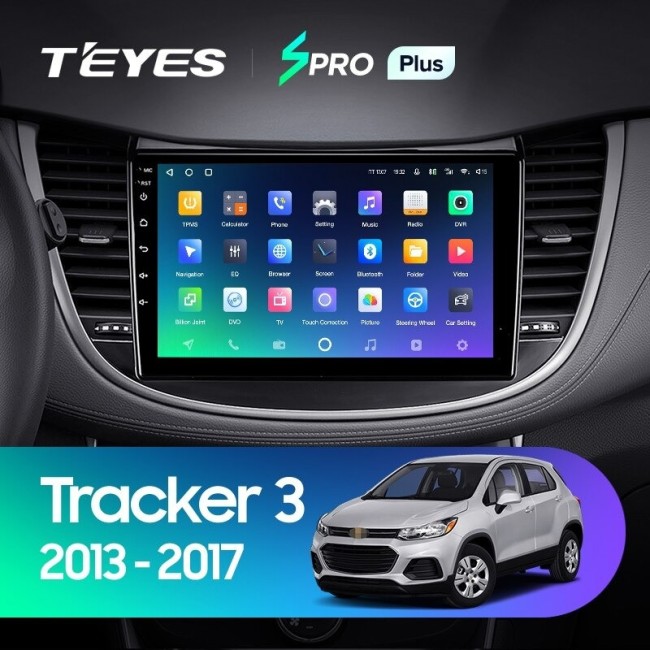 Штатная магнитола Teyes SPRO Plus 6/128 Chevrolet Tracker 3 (2013-2017) F2