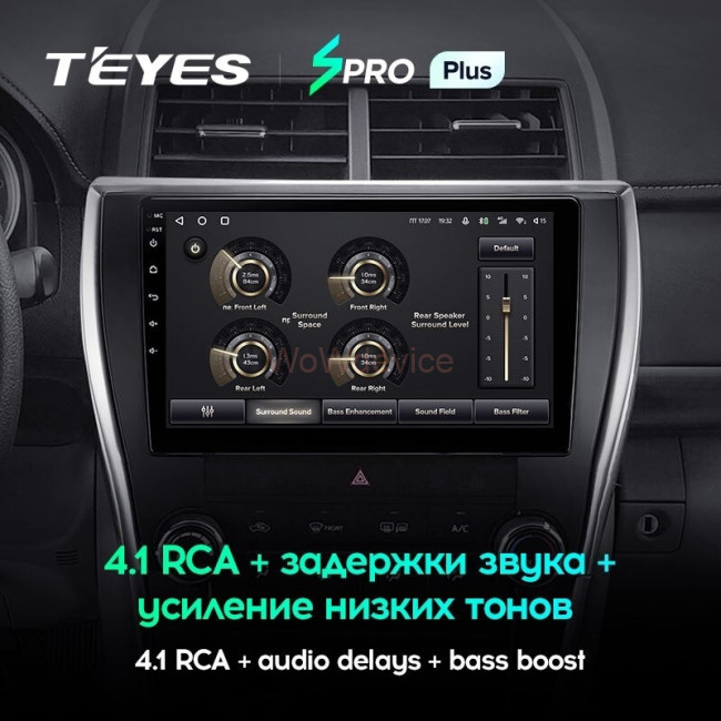 Штатная магнитола Teyes SPRO Plus 3/32 Toyota Camry 7 XV 50 55 (2014-2017) (North America)