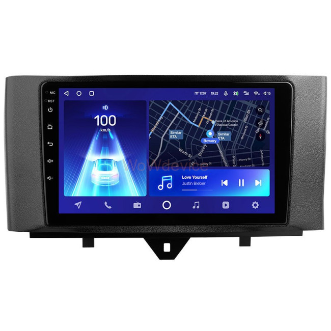 Штатная магнитола Teyes CC2L Plus 2/32 Mercedes Benz Smart Fortwo 2 (2010-2015)