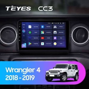 Штатная магнитола Teyes CC3 3/32 Jeep Wrangler 4 JL (2018-2019)
