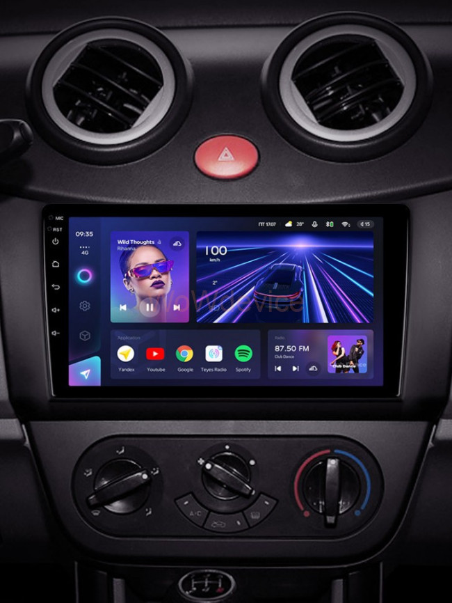 Штатная магнитола Teyes CC3 4/64 Lifan Smily 320 (2008-2015)