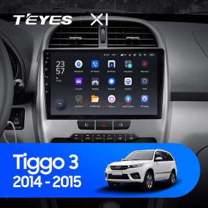 Штатная магнитола Teyes X1 4G 2/32 Chery Tiggo 3 (2014-2015)