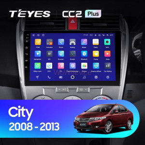 Штатная магнитола Teyes CC2 Plus 4/32 Honda City (2008-2013)