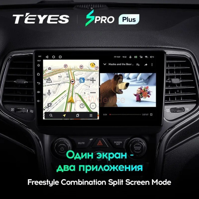 Штатная магнитола Teyes SPRO Plus 4/64 Jeep Grand Cherokee WK2 (2013-2020) F2