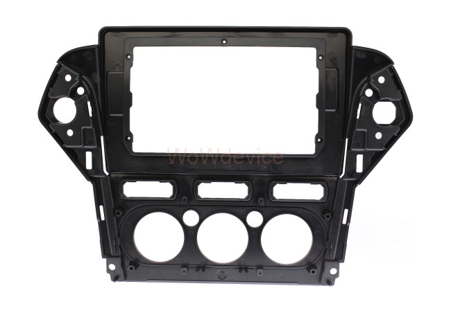 Рамка магнитолы 10.2" (цв.Черный) для FORD Mondeo 2010-2014 без навигации