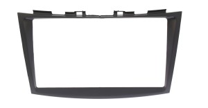 Рамка магнитолы 9.0" (цв.Черный) для SUZUKI Swift 2011-2017, Ertiga 2012-2017
