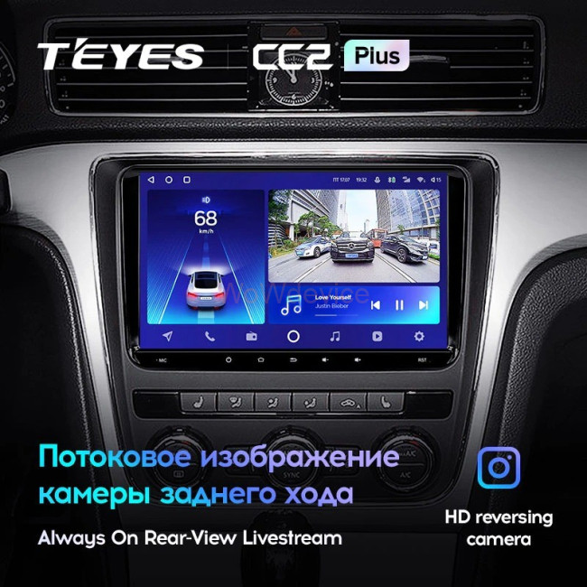 Штатная магнитола Teyes CC2 Plus 3/32 Volkswagen Passat (2005-2014)