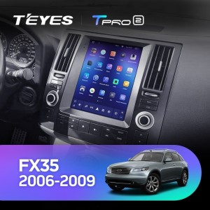 Штатная магнитола Tesla style Teyes TPRO 2 4/32 Infiniti Fx35 2006-2009