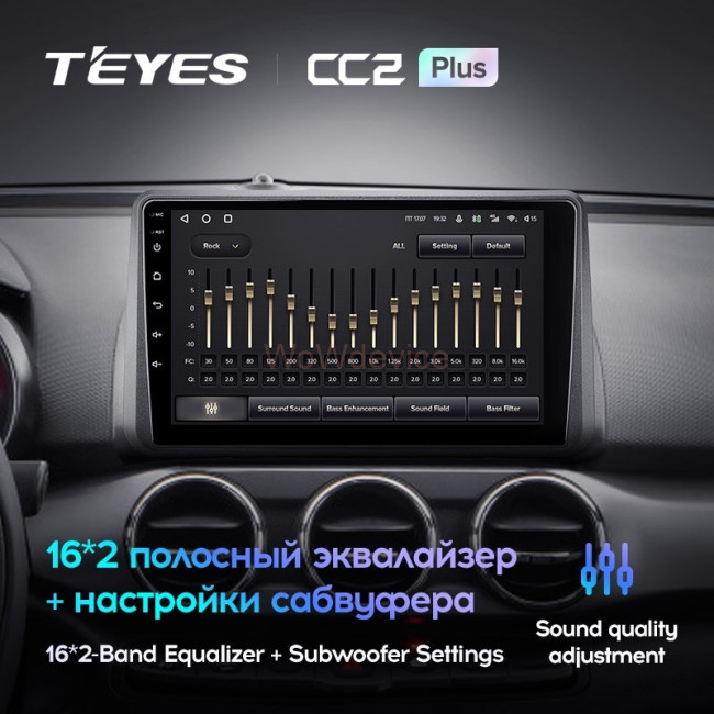 Штатная магнитола Teyes CC2L Plus 2/32 Fiat Argo (2019-2022)