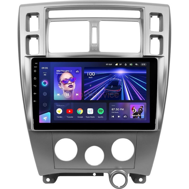 Штатная магнитола Teyes CC3 360 6/128 Hyundai Tucson 1 (2004-2009)