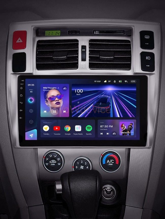 Штатная магнитола Teyes CC3 360 6/128 Hyundai Tucson 1 (2004-2009)