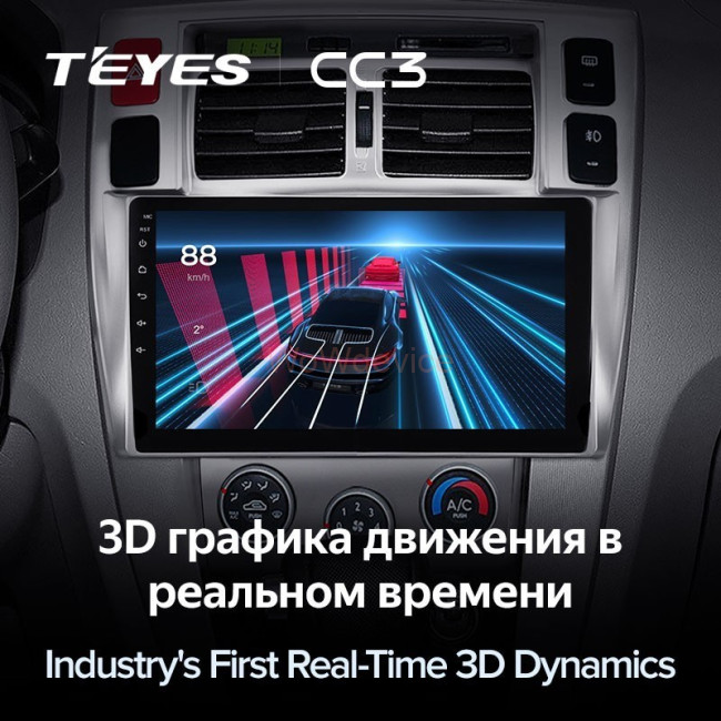 Штатная магнитола Teyes CC3 360 6/128 Hyundai Tucson 1 (2004-2009)