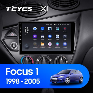 Штатная магнитола Teyes X1 4G 2/32 Ford Focus 1 (1998-2005) Левый руль