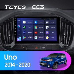 Штатная магнитола Teyes CC3 4/64 Fiat Uno (2014-2020)