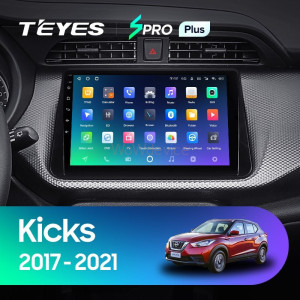 Штатная магнитола Teyes SPRO Plus 6/128 Nissan Kicks P15 (2017-2021)