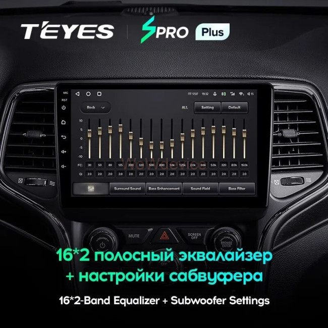 Штатная магнитола Teyes SPRO Plus 6/128 Jeep Grand Cherokee WK2 (2013-2020) F2