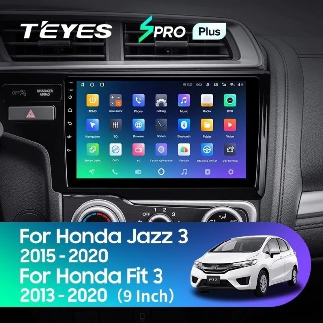 Штатная магнитола Teyes SPRO Plus 3/32 Fit 3 GP GK (2013-2020) Тип-В