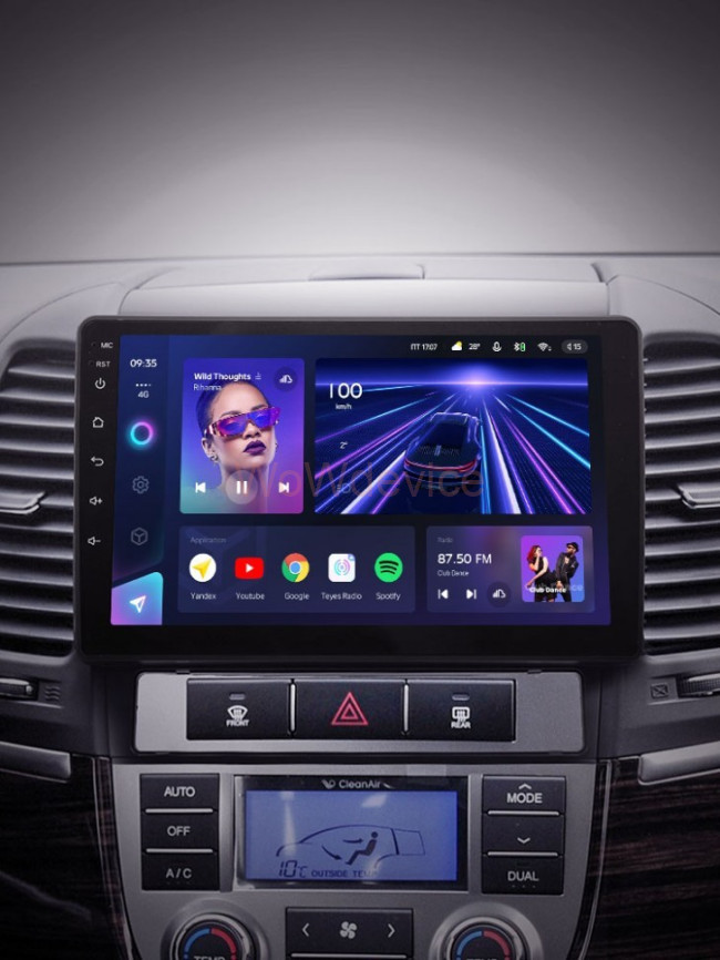 Штатная магнитола Teyes CC3 6/128 Hyundai Santa Fe 2 (2006-2012) Штатная магнитола Teyes CC3 6/128 Hyundai Santa Fe 2 (2006-2012)