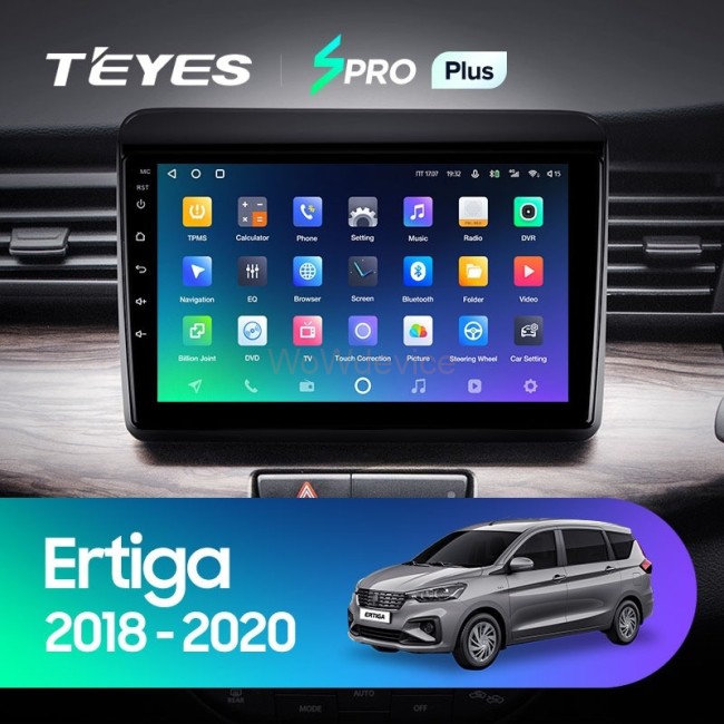 Штатная магнитола Teyes SPRO Plus 4/32 Suzuki Ertiga (2018-2020)