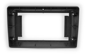 Рамка магнитолы 9.0" (цв.Черный) для TOYOTA Land Cruiser Prado (90) 1996-2002 Правый руль